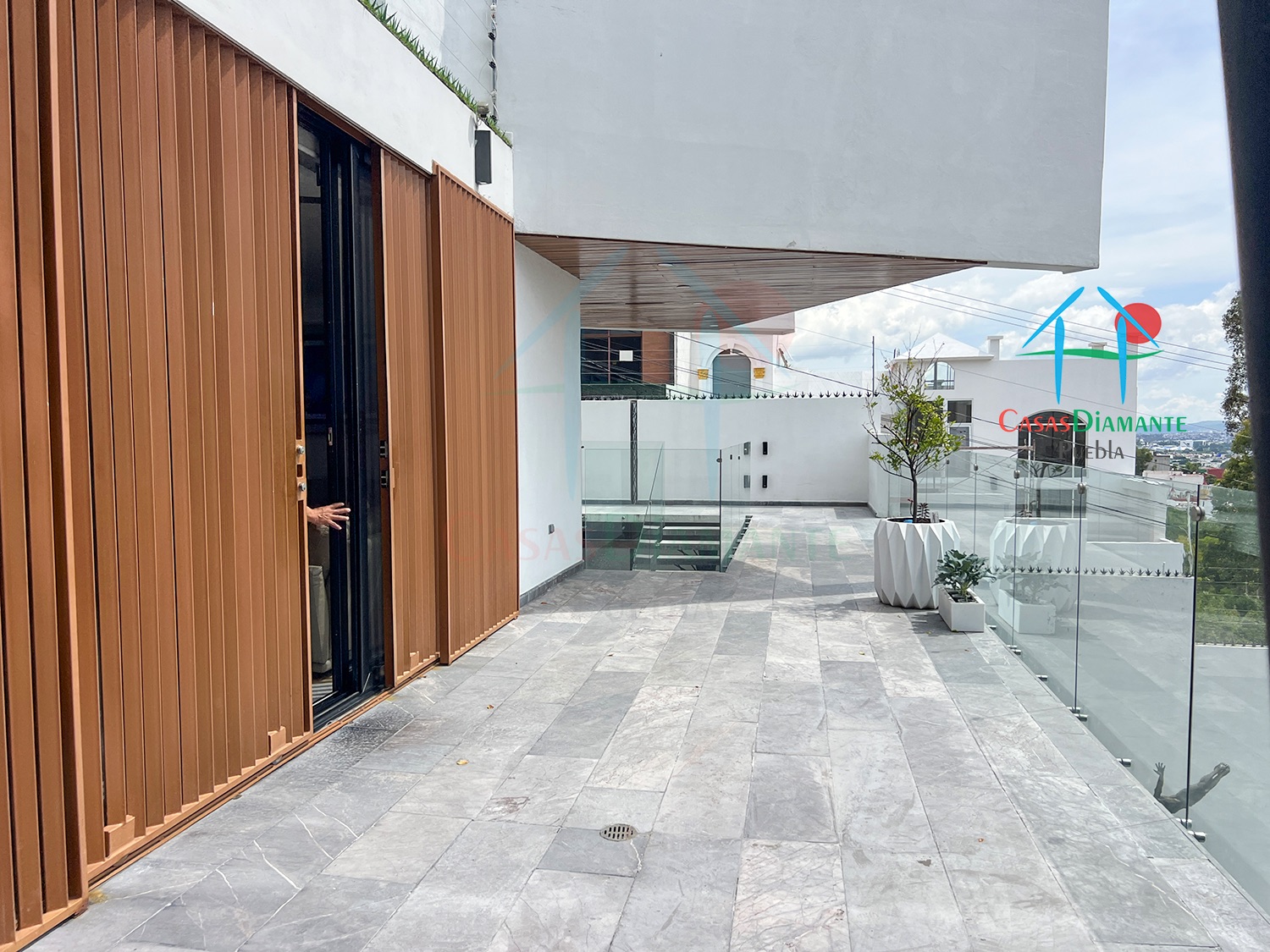 La Calera Casa Olimpo - Terraza acceso 16